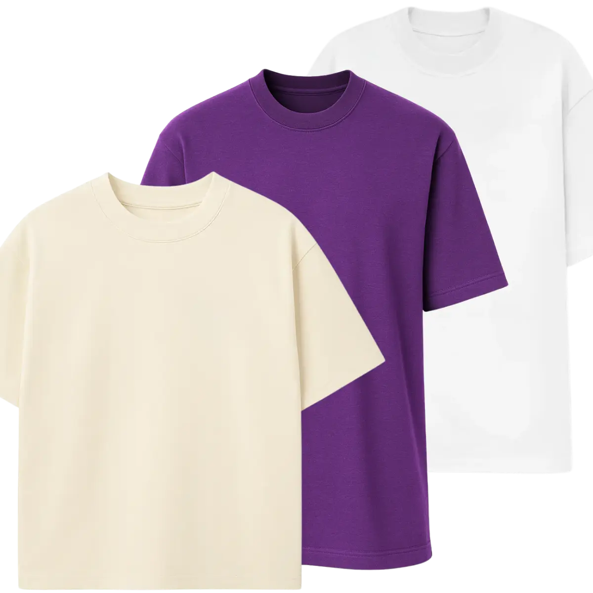Produto na cor off - roxo - branco