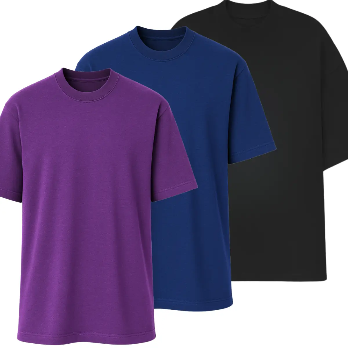 Produto na cor Roxo-Azul-Preto