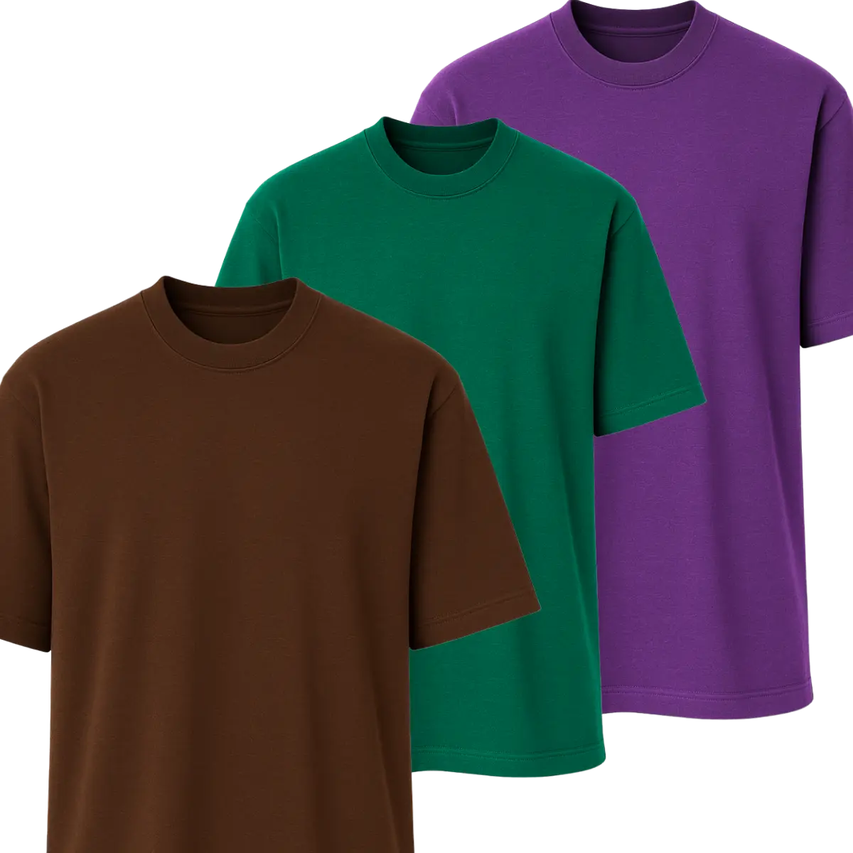 Produto na cor marrom - verde - roxo